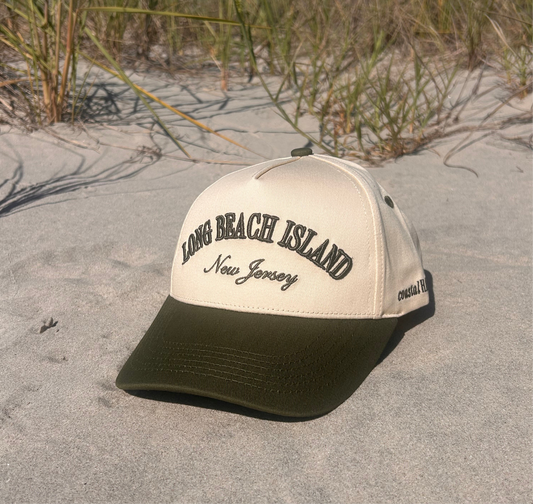 Long Beach Island, New Jersey Hat (Green)