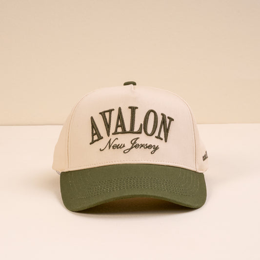 Avalon, New Jersey Hat (Green)