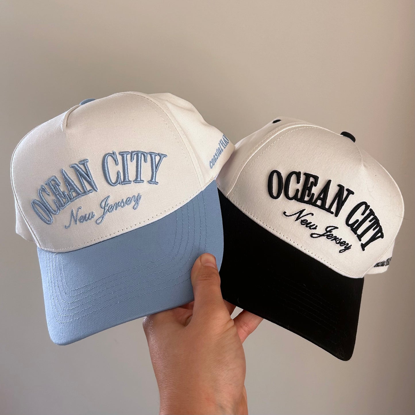 Ocean City, New Jersey Hat (Blue or Black)