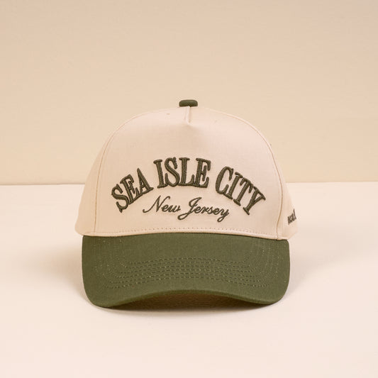Sea Isle City, New Jersey Hat (Green)